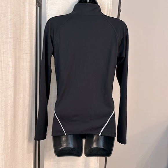 Missguided Black Active Workout Stretch long sleeve zip up jacket top 4 - Picture 9 of 9